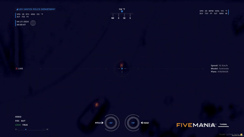 FIVEM Police Helicam | Realistic Helicopter Camera System | Live Tracking | Multiple Camera Modes | Target Lock | Add-On | Optimized | Fivem Ready | High Quality, image 10
