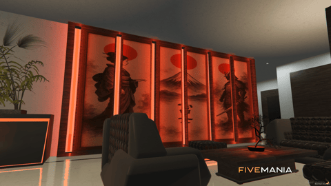 FIVEM Yakuza Compound | Luxury Gang Hideout MLO | Interior & Exterior | Custom Props | Add-On | Optimized | Fivem Ready | High Quality — image 6