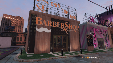 FIVEM Legion Square V5 | Revitalized City Hub MLO | Outdoor Stage & Shops | Dynamic Lighting | Add-On | Optimized | Fivem Ready | High Quality — image 10