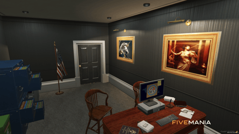 FIVEM Townhall V2 | Grand Government Building MLO | Interior & Exterior | Courtroom & Offices | Add-On | Optimized | Fivem Ready | High Quality — image 34