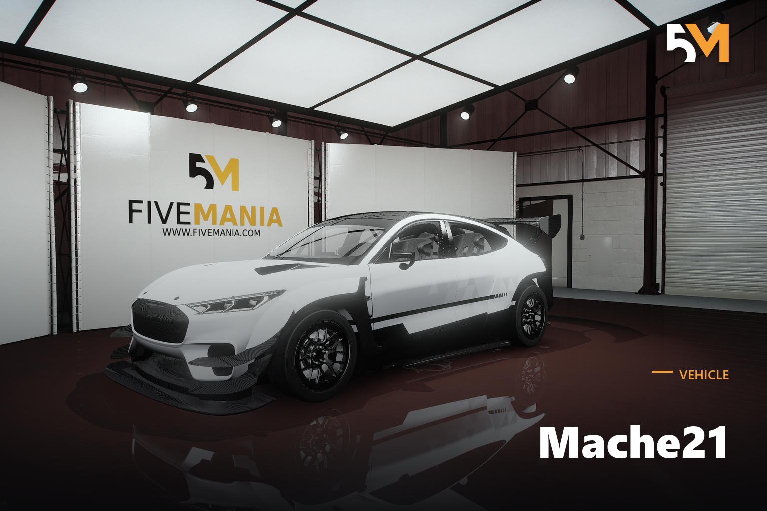 FIVEM Mache21 | Realistic Sports Car [Badged] Add-On | Widebody Kit | Fivem Ready | High Quality | Optimized