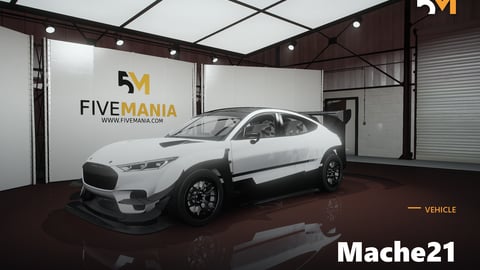 FIVEM Mache21 | Realistic Sports Car [Badged] Add-On | Widebody Kit | Fivem Ready | High Quality | Optimized cover