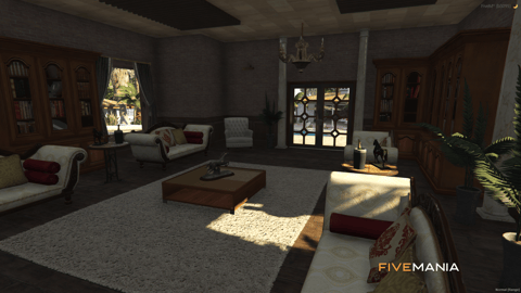FIVEM Mafia Mansion | Luxury Criminal Estate MLO | Interior & Exterior | Custom Props | Secure Office | Optimized | Fivem Ready | High Quality | Add-On — image 6
