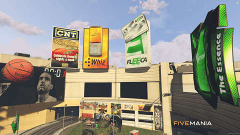 FIVEM Marketing Signs | Custom Billboard & Sign Pack | Lore-Friendly Brands | Dynamic Advertising | Map Enhancement | Add-On | Optimized | Fivem Ready | High Quality — image 9