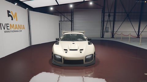 FIVEM Cs25 | Custom Race Car [Unbadged] Add-On | Interior & Exterior | Custom Body Kit | Working Lights | Optimized | Fivem Ready | High Quality, image 4