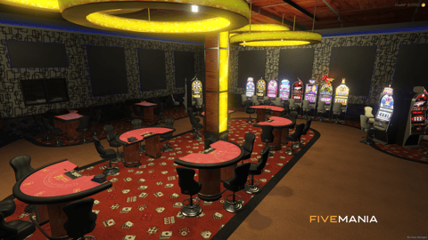 FIVEM Peyote Casino Vinewood | Grand Casino MLO | Interior & Exterior | Slot Machines & Roulette | Add-On | Optimized | Fivem Ready | High Quality — image 5