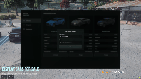 FIVEM Used Car Business | Comprehensive Dealership Script | Vehicle Sales & Contracts | Test Drives | Inspection | Add-On | Optimized | Fivem Ready | High Quality, image 31