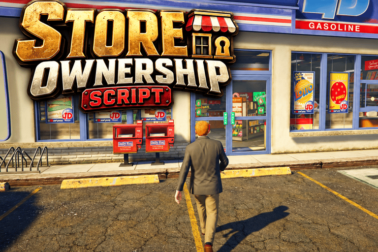 FIVEM Store Ownership Script, Advanced Business Management System