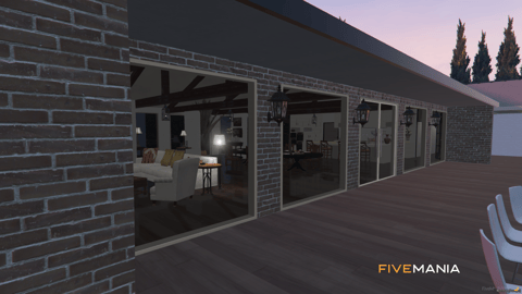 FIVEM La Fuente Farmhouse | Luxury Modern Farmhouse MLO | Interior & Exterior | Pool & Outdoor Bar | Workshop & Bedroom | Add-On | Optimized | Fivem Ready | High Quality — image 10