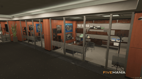 FIVEM Fib Secret Building | Secret Government Facility MLO | Interior & Exterior | Multiple Offices | Armory | Add-On | Optimized | Fivem Ready | High Quality — image 13