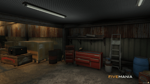 FIVEM Grapeseed Package | Multi-Location MLO Bundle | Police Station | Fast Food Diner | Rustic Office | Interior & Exterior | Add-On | Optimized | Fivem Ready | High Quality — image 9