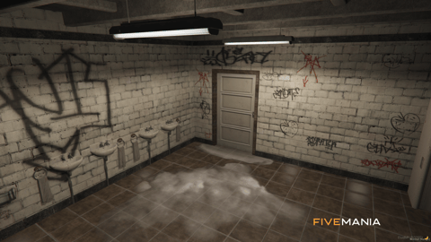 FIVEM Marabunta Hood | Gritty Gang Hideout MLO | Interior & Exterior | Custom Props | Graffiti Art | Add-On | Optimized | Fivem Ready | High Quality — image 11