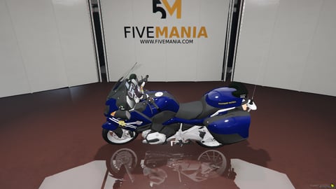 FIVEM Hpbike1 | Realistic Highway Patrol Motorcycle Add-On | Working Lights | Sirens | Storage | Optimized | Add-On | Optimized | Fivem Ready | High Quality — image 7