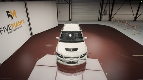 FIVEM Mitsubishi Lancer Evo IX | Realistic Sports Car [Unbadged] Add-On | Interior & Exterior | Custom Wheels | Working Lights | Optimized | Fivem Ready | High Quality — image 5