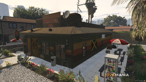 FIVEM Crucialfix | Unique Cannabis Dispensary MLO | Interior & Exterior | Custom Props | Optimized | Add-On | Fivem Ready | High Quality — image 3