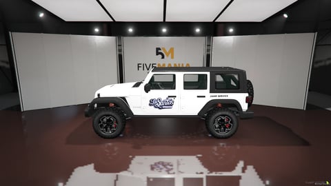 FIVEM Jeep Wrangler JL Unlimited | Lore Friendly Off-Road SUV | Customizable Liveries | Add-On | Optimized | Fivem Ready | High Quality, image 7