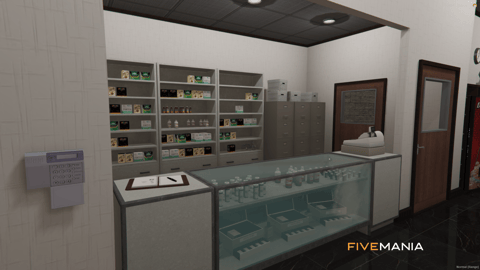 FIVEM Dr. Pills Pharmacy | Functional Pharmacy MLO | Interior & Exterior | Custom Props | Add-On | Optimized | Fivem Ready | High Quality — image 6