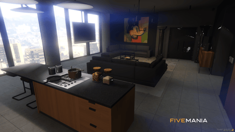 FIVEM Pent House | Luxury Modern Residence MLO | Interior & Exterior | Multiple Rooms | Panoramic Views | Add-On | Optimized | Fivem Ready | High Quality — image 23