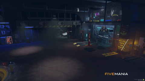 FIVEM Bunker Mirror | Underground Garage MLO | Custom Interior & Exterior | Workshop & Bar | Optimized Lighting | Add-On | Optimized | Fivem Ready | High Quality — image 27