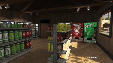 FIVEM Paleto Bayview | Rustic Lodge & General Store MLO | Interior & Exterior | Restaurant & Shop | Cozy Accommodation | Add-On | Optimized | Fivem Ready | High Quality — image 9