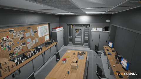 FIVEM La Puerta Lspd | Lore-Friendly Police Station MLO | Interior & Exterior | Shooting Range | Detention Cells | Conference Room | Add-On | Optimized | Fivem Ready | High Quality — image 26