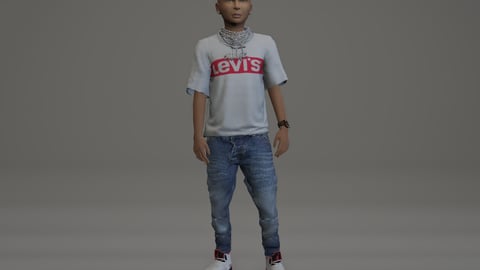 Kai | Male Teen Ped | Multiple Outfits | Optimized & Fivem Ready [Add-On] — image 6