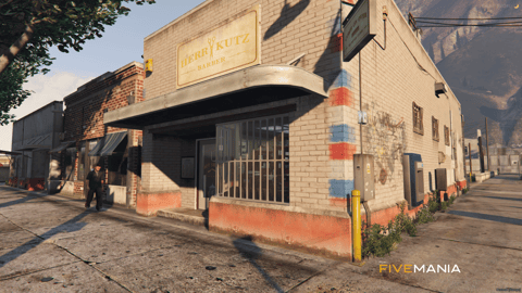 FIVEM Barber | Classic Barber Shop MLO | Interior & Exterior | Custom Props | Optimized | Fivem Ready | High Quality — image 3