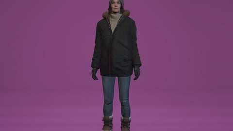 Fourtee | Female Ped | Multiple Outfits | Optimized & Fivem Ready [Add-On] — image 6
