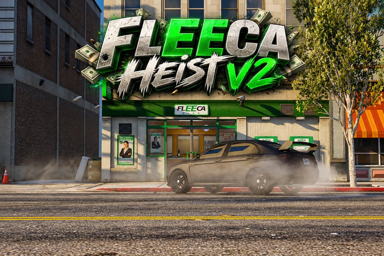 FIVEM Fleeca Heist v2, Dynamic Bank Robbery Script