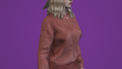 Yuna | Female Ped | Multiple Outfits | Optimized & Fivem Ready [Add-On] — image 3