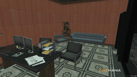 FIVEM Ocean Police Department | Detailed Police Station MLO | Interior & Exterior | Multiple Rooms | Custom Props | Add-On | Optimized | Fivem Ready | High Quality — image 27