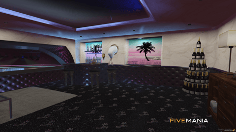 FIVEM Malibu Club | Vibrant Nightclub MLO | Interior & Exterior | DJ Booth | Bar Area | Neon Lighting | Add-On | Optimized | Fivem Ready | High Quality — image 12