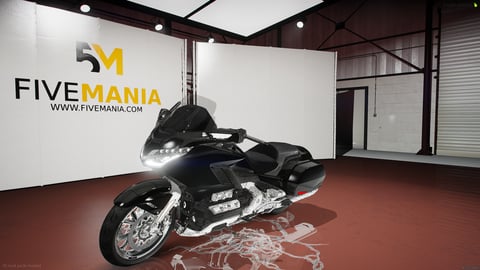 FIVEM Honda Gold Wing | Realistic Motorcycle [Badged] Add-On | Working Lights | Fivem Ready | High Quality — image 3