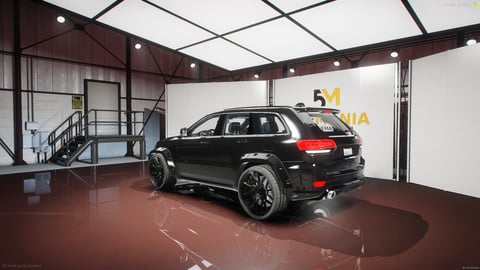 FIVEM Jeep Grand Cherokee | Realistic SUV [Badged] Add-On | Interior & Exterior | Optimized | Fivem Ready | High Quality — image 8