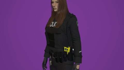 Jennifer | Female Ped | Multiple Outfits | Optimized & Fivem Ready [Add-On] — image 4