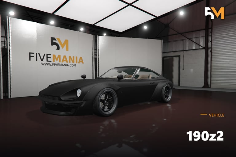 FIVEM 190z2, Classic Sports Car [Unbadged] Add-On