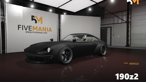 FIVEM 190z2 | Classic Sports Car [Unbadged] Add-On | Custom Widebody | Detailed Interior | Working Lights | Add-On | Optimized | Fivem Ready | High Quality cover