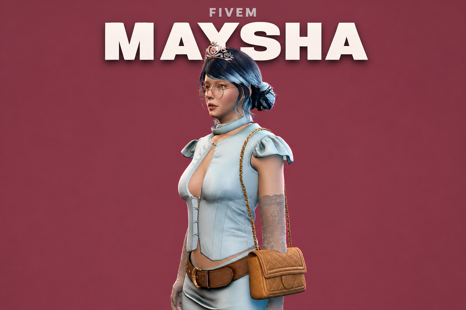 Maysha | Female Ped | Multiple Outfits | Optimized & Fivem Ready [Add-On]