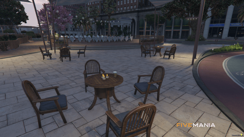 FIVEM Legion V4 | Multi-Purpose City Square MLO | Wedding Venue | Outdoor Amphitheater | Landscaping | Add-On | Optimized | Fivem Ready | High Quality — image 14