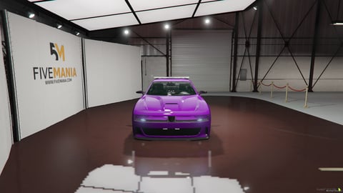 FIVEM Dodge Challenger | Lore Friendly Muscle Car | Custom Bodykit | Detailed Interior | Working Lights | Add-On | Optimized | Fivem Ready | High Quality, image 4