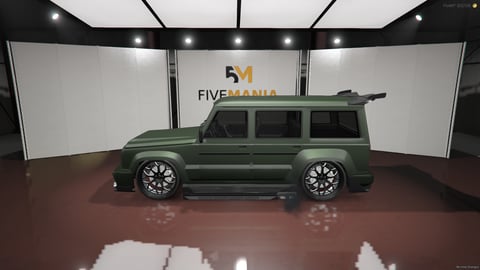 FIVEM Dub1 | Custom Tuned SUV [Unbadged] Add-On | Custom Rims | Wide Body Kit | Spoiler | Working Lights | Optimized | Fivem Ready | High Quality, image 7
