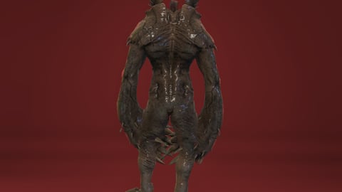 Necromutant | FiveM Male Ped | Mutant Monster Character | Multiple Outfits | Optimized & Fivem Ready [Add-On], image 7