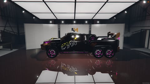 FIVEM Xgv Cva 6x6 | Aggressive Off-Road Truck Add-On | Custom Design | 6x6 Drivetrain | Unique Liveries | Working Lights | Add-On | Optimized | Fivem Ready | High Quality — image 7