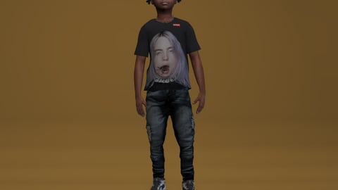 Jerome | Male Teen Ped | Multiple Outfits | Optimized & Fivem Ready [Add-On] — image 6