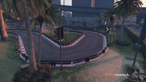 FIVEM Bennys Racetrack | Custom Racing Circuit MLO | Interior & Exterior | Track Lighting | Seating Area | Add-On | Optimized | Fivem Ready | High Quality — image 7