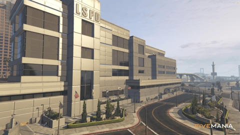 FIVEM La Puerta Lspd | Lore-Friendly Police Station MLO | Interior & Exterior | Shooting Range | Detention Cells | Conference Room | Add-On | Optimized | Fivem Ready | High Quality — image 2