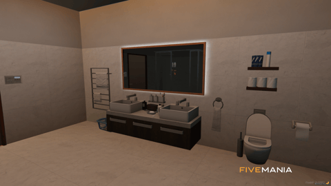 FIVEM Vinewood Villa V2 | Luxury Modern Estate | Interior & Exterior | Pool & Garage | Gym & Kitchen | Add-On | Optimized | Fivem Ready | High Quality — image 21