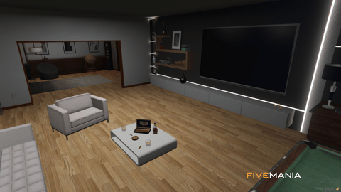 FIVEM Vinewood Villa V2 | Luxury Modern Estate | Interior & Exterior | Pool & Garage | Gym & Kitchen | Add-On | Optimized | Fivem Ready | High Quality — image 15