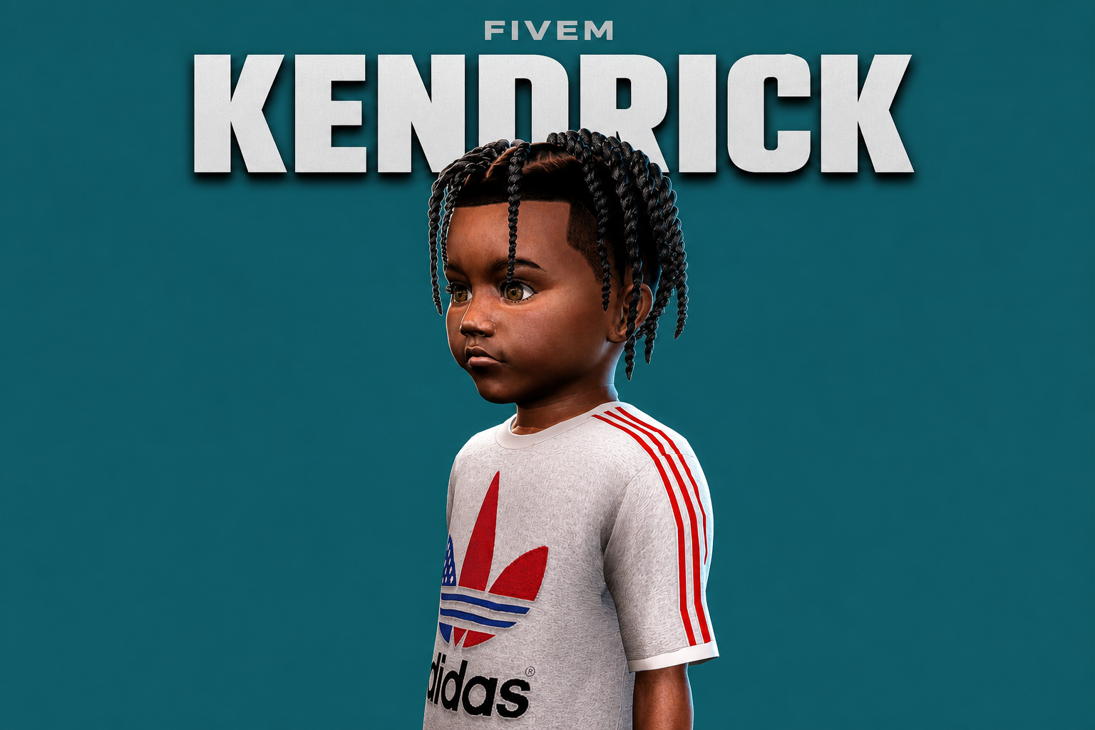 Kendrick | Male Ped | Optimized & Fivem Ready [Add-On]