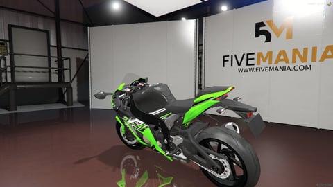 FIVEM Zx10r | Realistic Sports Bike [Unbadged] Add-On | Optimized | Fivem Ready | High Quality — image 8